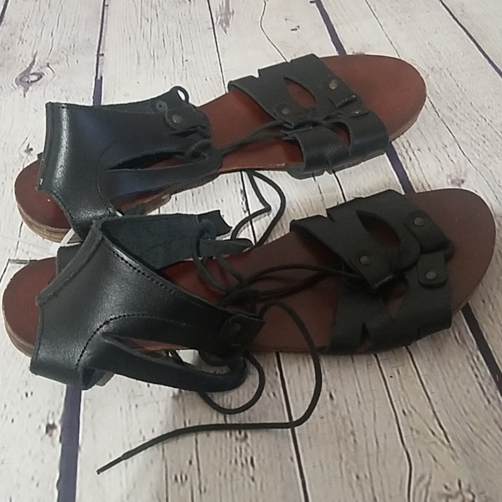 TOPSHOP gladiator sandals, sz 39 us 9
